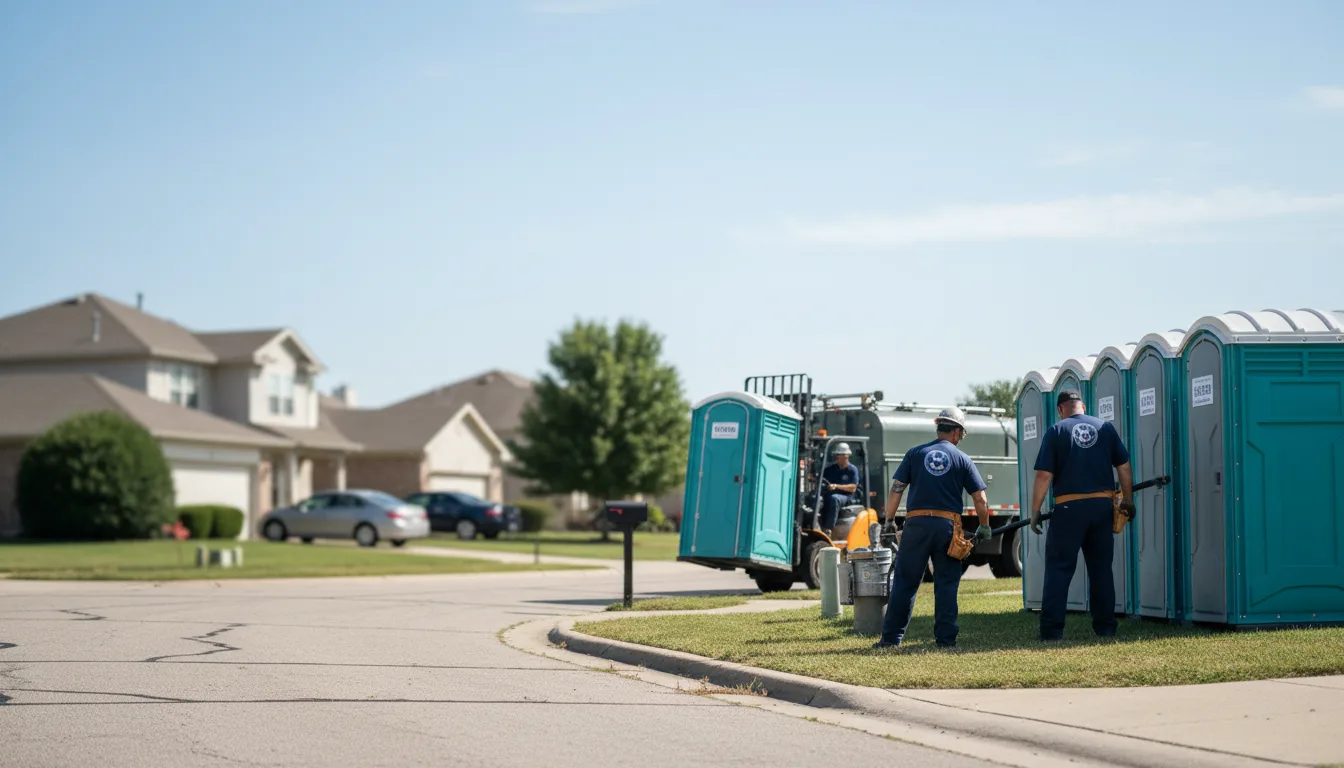 Porta Potty Rental in Harrisville, OH near me